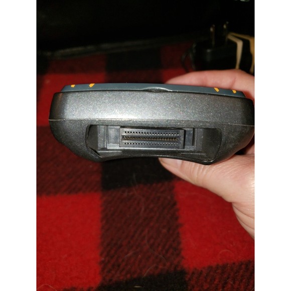 Leap Frog iQuest Handheld System Console Only Red/Black FLAMES pre-owned - Picture 2 of 4